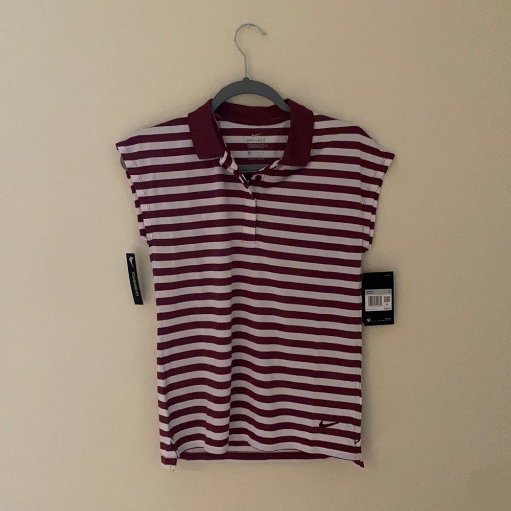 Nike standard fit tank polo